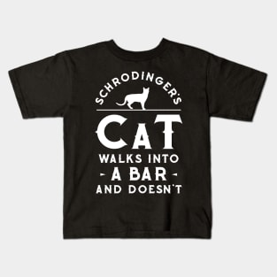 Schrodingers cat Kids T-Shirt